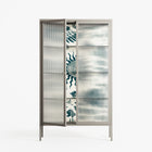 Ode to Summer 6 - Cabinet - Diana Catchpole - Pebble - Reeded glass