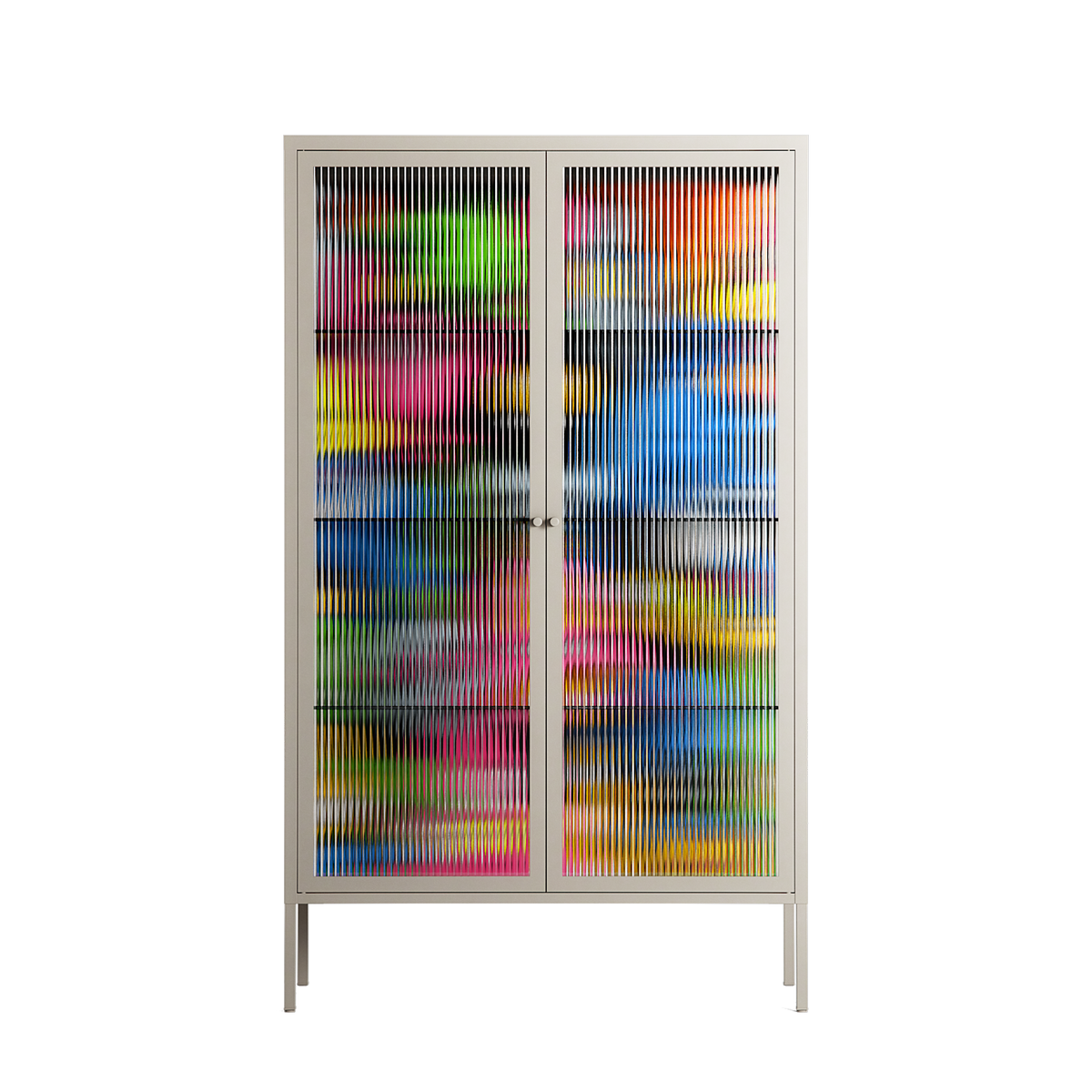 All The Good Guys - Cabinet - Craig Watkins - Pebble - Reeded glass