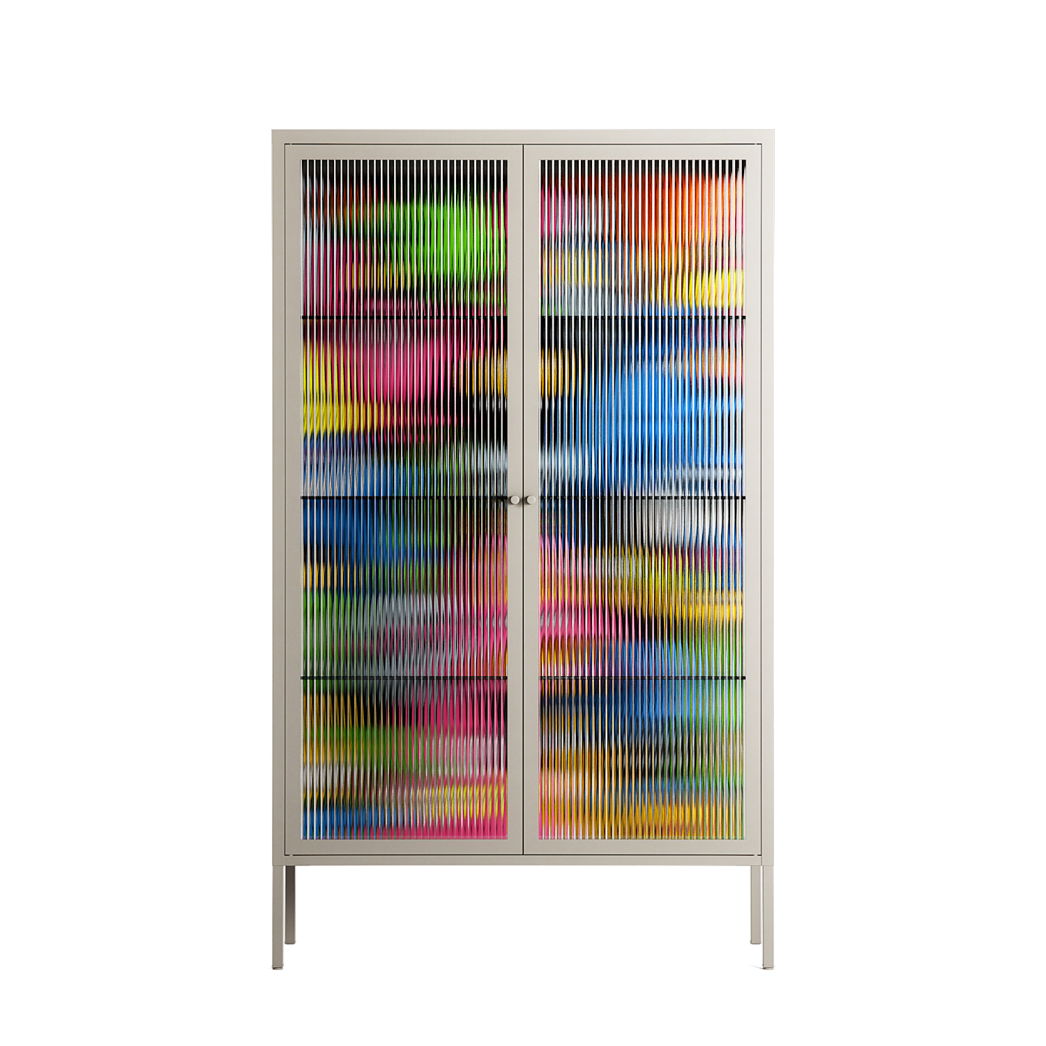 All The Good Guys - Cabinet - Craig Watkins - Pebble - Reeded glass