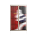 Unseen In Plain Sight - Cabinet - Mathilda Kienast - Pebble - Reeded glass