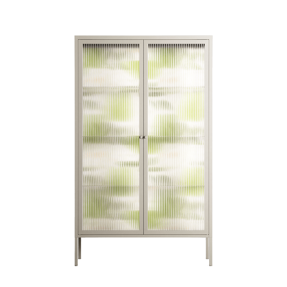 Pears - Cabinet - Lydia Greaves - Pebble - Reeded glass