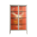 Drink And Cherries - Cabinet - Raissa Oltmanns - Pebble - Reeded glass