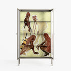 Can You Face It - Cabinet - Sophie Goudman-Peachey - Pebble - Reeded glass