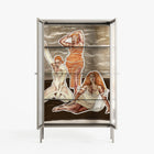 We Are Who We Are - Cabinet - Sophie Goudman-Peachey - Pebble - Reeded glass