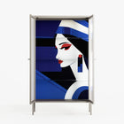 Beyond The Veil Of Consciousness - Cabinet - Mathilda Kienast - Pebble - Reeded glass