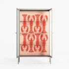 Lobsters - Cabinet - Lydia Greaves - Pebble - Reeded glass
