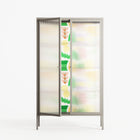 Shapes Cream - Cabinet - Lydia Greaves - Pebble - Reeded glass