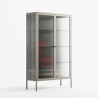 The Man Behind The Curtain - Cabinet - Kristin Eriksson - Pebble - Reeded glass