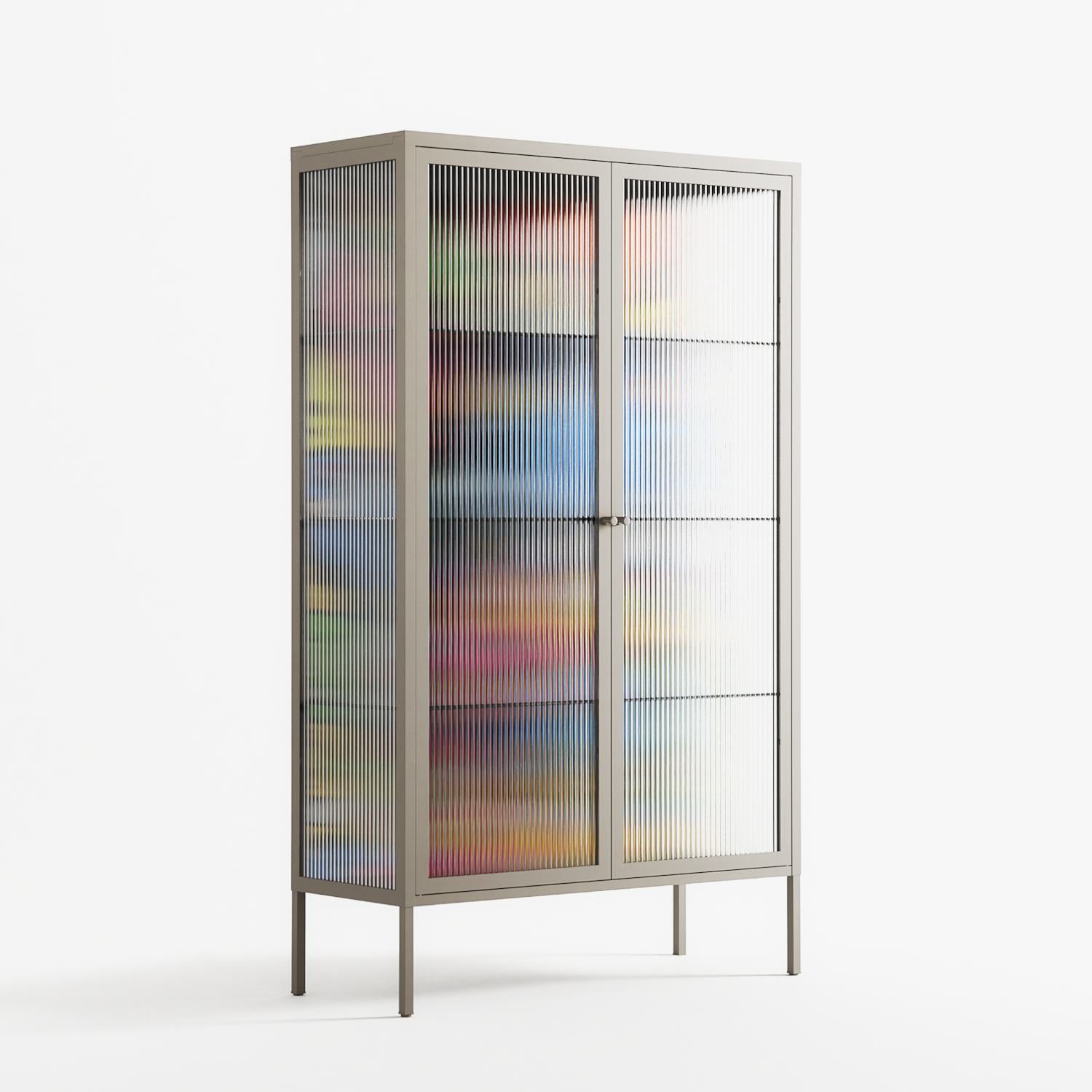 All The Good Guys - Cabinet - Craig Watkins - Pebble - Reeded glass