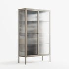Dreaming With Open Eyes - Cabinet - Sophie Goudman-Peachey - Pebble - Reeded glass