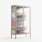 Fragments Of A Painted Souls - Cabinet - Mathilda Kienast - Pebble - Reeded glass