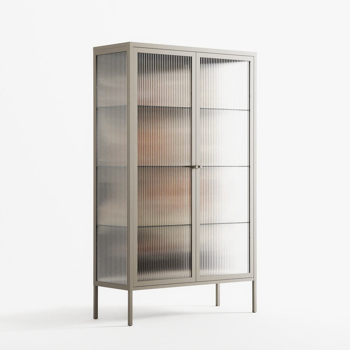 We Are Who We Are - Cabinet - Sophie Goudman-Peachey - Pebble - Reeded glass