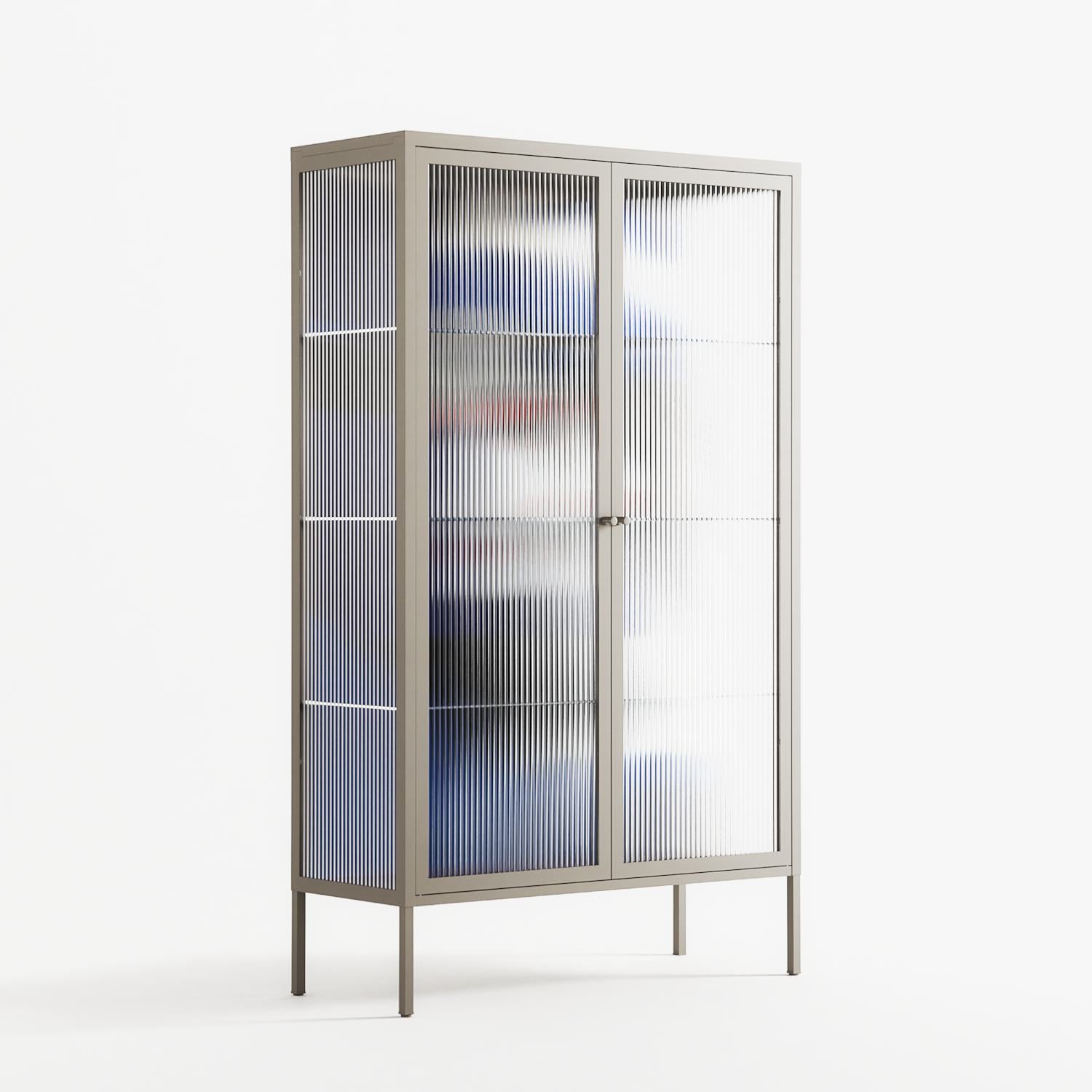 Beyond The Veil Of Consciousness - Cabinet - Mathilda Kienast - Pebble - Reeded glass