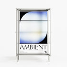 Ambient - Cabinet - Alexander Khabbazi  - Chalk - Reeded glass