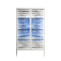 Everything is Confusing - Cabinet - Alexander Khabbazi - Chalk - Reeded glass