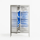 Everything is Confusing - Cabinet - Alexander Khabbazi - Chalk - Reeded glass