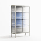 Everything is Confusing - Cabinet - Alexander Khabbazi - Chalk - Reeded glass