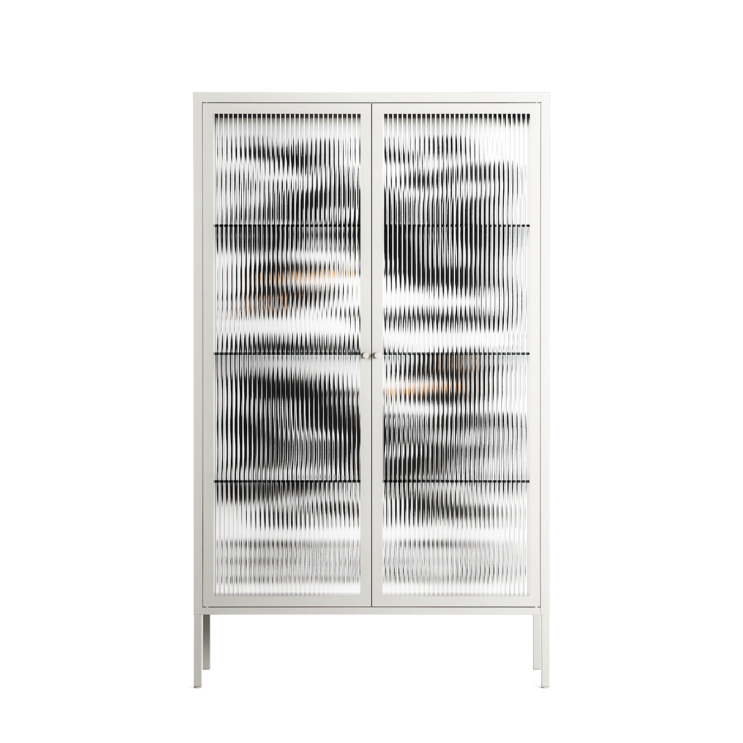 Every Dog - Cabinet - Alexander Khabbazi - Chalk - Reeded glass