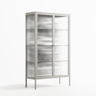 Every Dog - Cabinet - Alexander Khabbazi - Chalk - Reeded glass