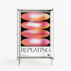 Repeating - Cabinet - Alexander Khabbazi - Chalk - Reeded glass