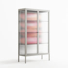 Repeating - Cabinet - Alexander Khabbazi - Chalk - Reeded glass