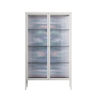 Sunbrother 2 - Cabinet - Nick Liefhebber - Chalk - Reeded glass