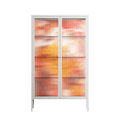 A Bridge Across Time - Cabinet - Nick Liefhebber - Chalk - Reeded glass