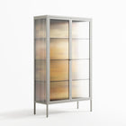 A Bridge Across Time 4 - Cabinet - Nick Liefhebber - Chalk - Reeded glass