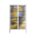 The Towering Hall Full Of Light 2 - Cabinet - Nick Liefhebber - Chalk - Reeded glass