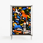 The Secret Herb Garden In The Forest - Cabinet - Nick Liefhebber - Chalk - Reeded glass