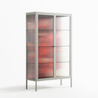 Pebbles 2 - Cabinet - Nick Liefhebber - Chalk - Reeded glass