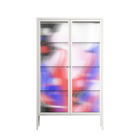 Dream - Cabinet - Heather Zhou - Chalk - Reeded glass