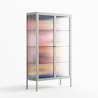 Yoga - Cabinet - Heather Zhou - Chalk - Reeded glass