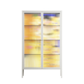 Klimt - Cabinet - Heather Zhou - Chalk - Reeded glass