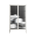 Talk Less Say More - Cabinet - Ciara Wade - Chalk - Reeded glass