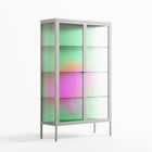 Sit This One Out - Cabinet - Ciara Wade - Chalk - Reeded glass