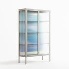 It Comes in Waves - Cabinet - Ciara Wade - Chalk - Reeded glass
