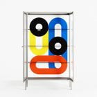 Arial - Cabinet - Vratislav Pecka - Chalk - Reeded glass