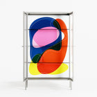 Blends - Cabinet - Vratislav Pecka - Chalk - Reeded glass
