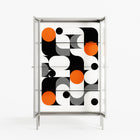 Conserto - Cabinet - Vratislav Pecka - Chalk - Reeded glass