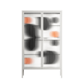 Conserto2 - Cabinet - Vratislav Pecka - Chalk - Reeded glass