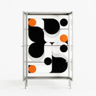 Conserto2 - Cabinet - Vratislav Pecka - Chalk - Reeded glass