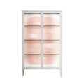 United - Cabinet - Vratislav Pecka - Chalk - Reeded glass