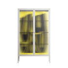 Yay - Cabinet - Vratislav Pecka - Chalk - Reeded glass