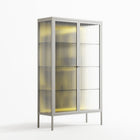Yay - Cabinet - Vratislav Pecka - Chalk - Reeded glass