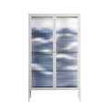 Dalgalar - Cabinet - Nur Rydberg - Chalk - Reeded glass