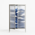Dalgalar - Cabinet - Nur Rydberg - Chalk - Reeded glass
