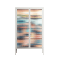 Gamla Stan - Cabinet - Nur Rydberg - Chalk - Reeded glass