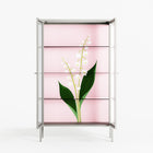 Kalas Konvalj - Cabinet - Nur Rydberg - Chalk - Reeded glass