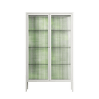 Björkskog - Cabinet - Nur Rydberg - Chalk - Reeded glass